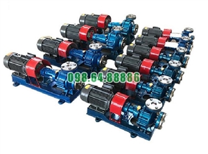 Bơm dầu nhiệt độ cao RY100-65-200A công suất 22 kW, lưu lượng 94 m3/h, cột áp 44 m