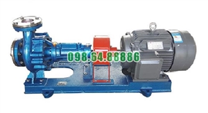 Bơm dầu nhiệt độ cao RY25-25-160 lưu lượng 3 m3/h, công suất 1.5 kW, cột áp 27 m, tốc độ 2.900 vòng/phút